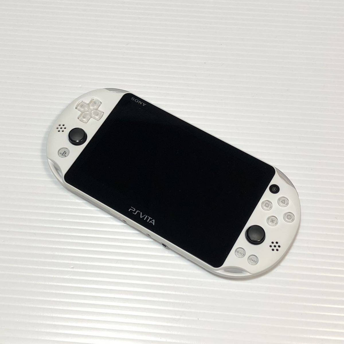 PS Vita 本体 うたのプリンスさまっ♪ マスコットキャラクターズ刻印モデル（グレイシャーホワイト）pch-2000 PSVITA_画像2