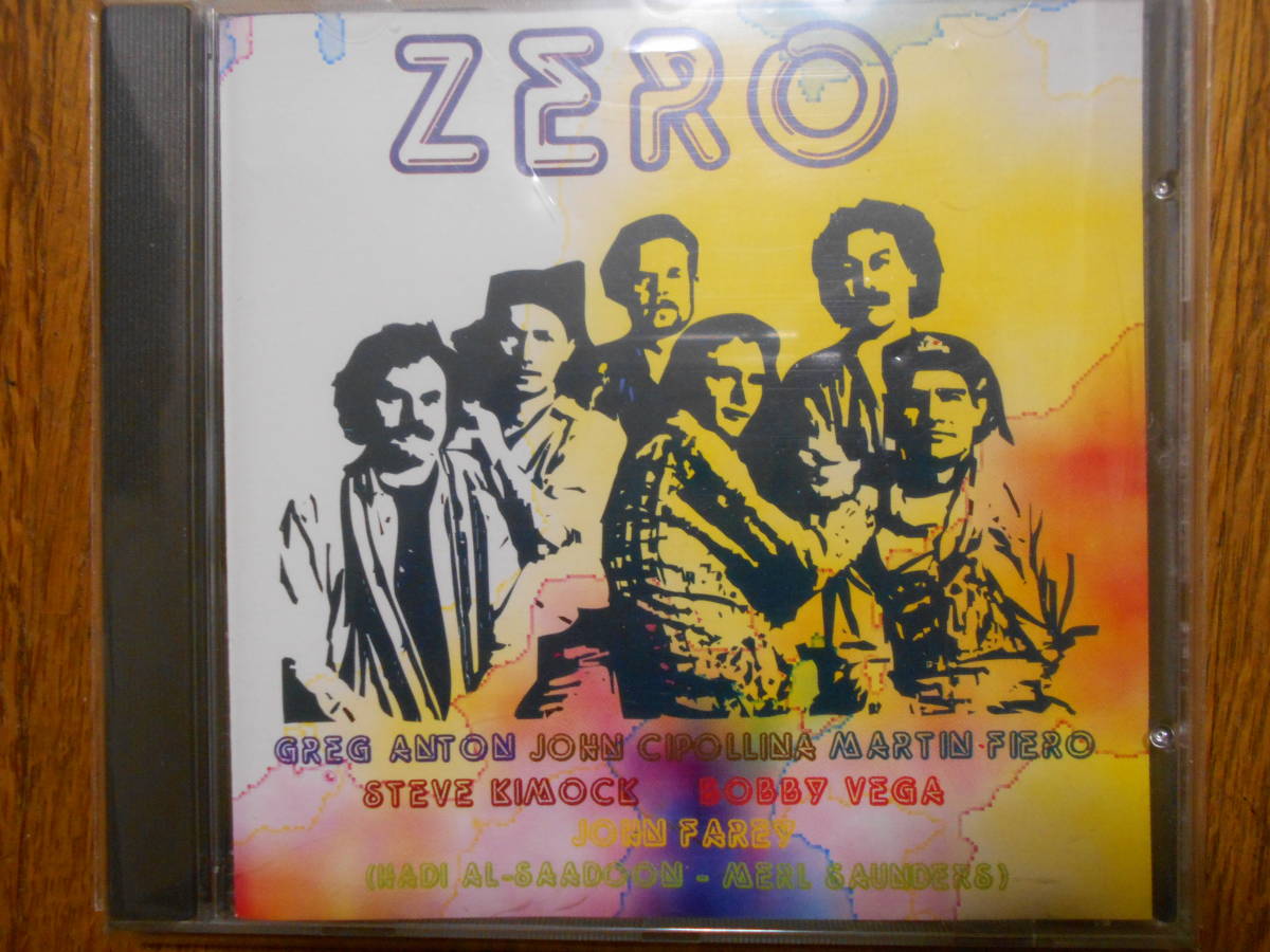 レアほぼ未使用 John Cipollina / ZERO at The Fillmore 1987 ジョン・シポリナ Quicksilver クイックシルバー Steve Kimock Merl Saunders_画像1