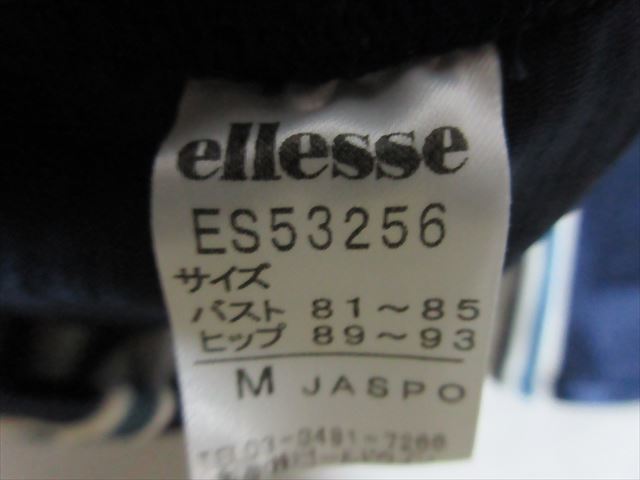 3961 ≪M≫ 未着用？ellesse カップ付き スーツ型？競泳水着2-3_画像4