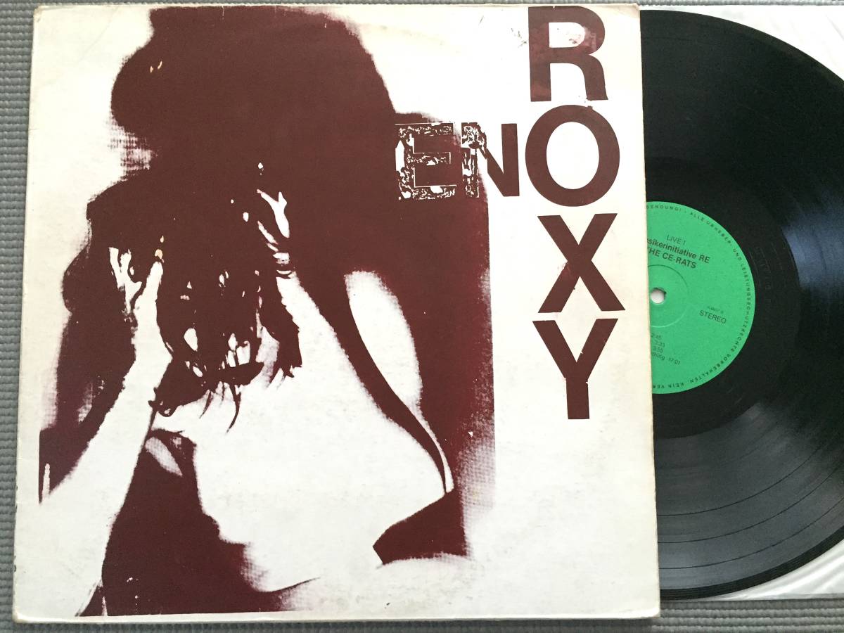 ROXY MUSIC ENO ROXY 初回シルクスクリーンジャケ 500Ltd ヴィンテージ・ブートLP JOHN CALE_画像1