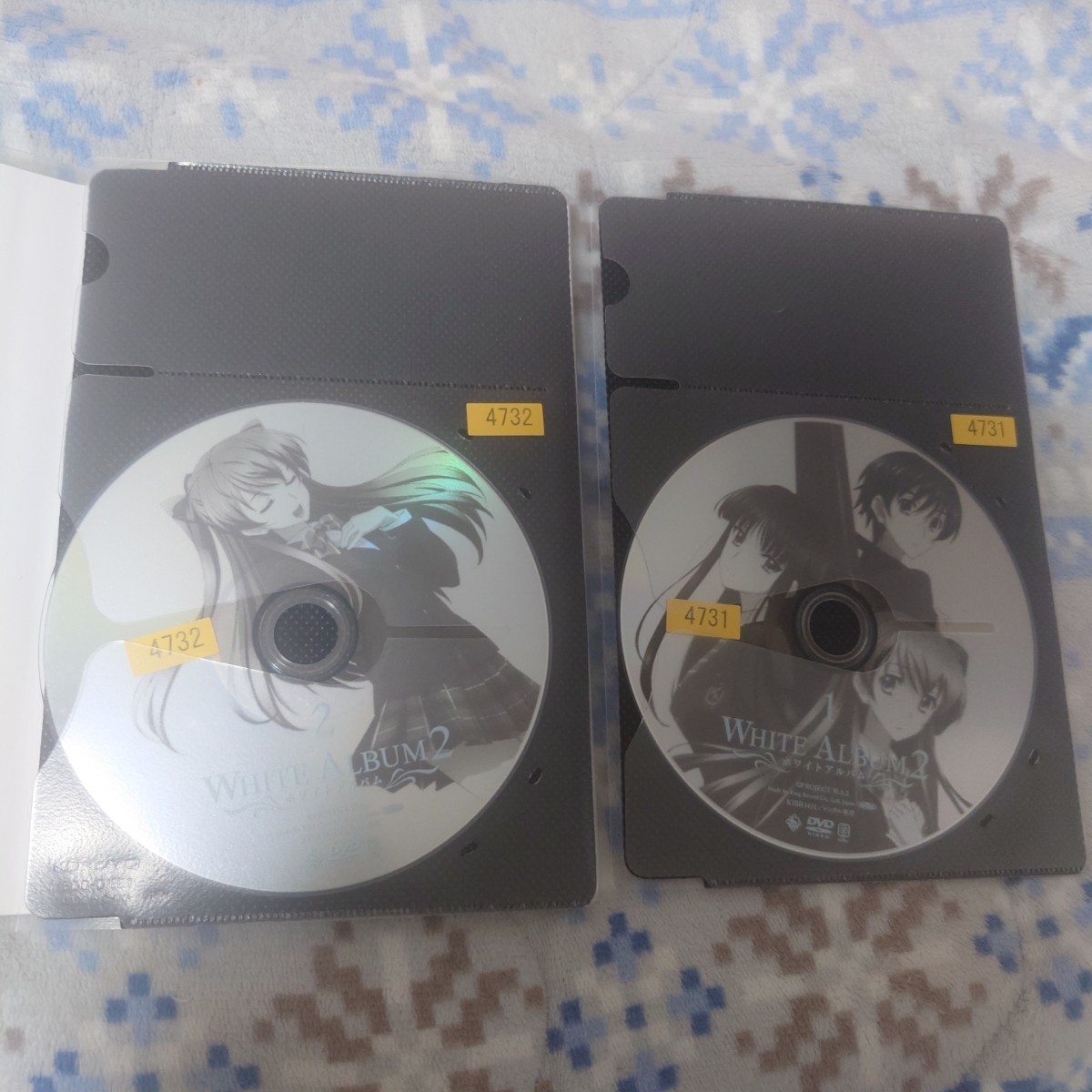ホワイトアルバム2 DVD 全6巻　セット　white album 2 全巻セット　レンタル落ち