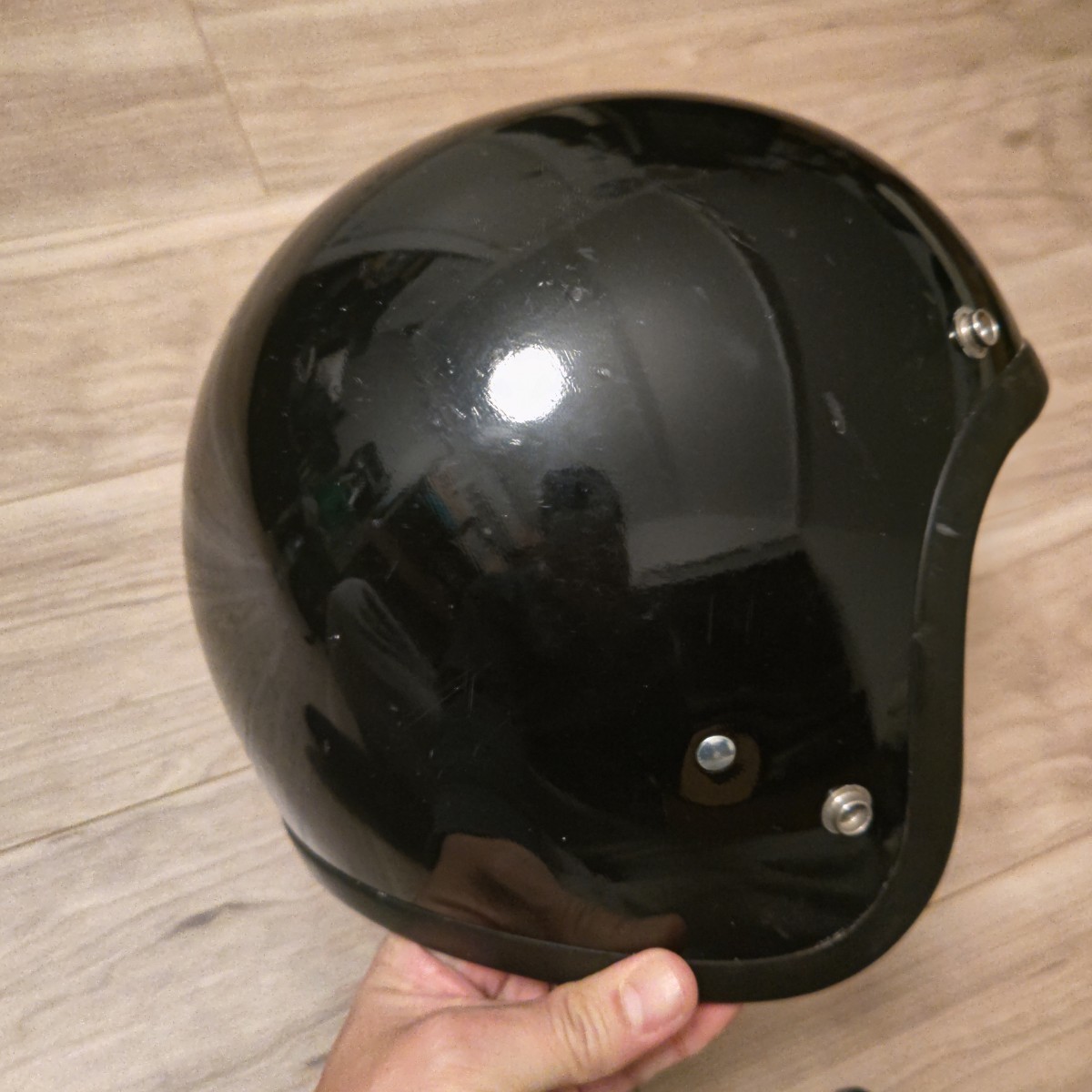 BELL R-T jet helmet Vintage bell extra attaching black valuable last price cut 