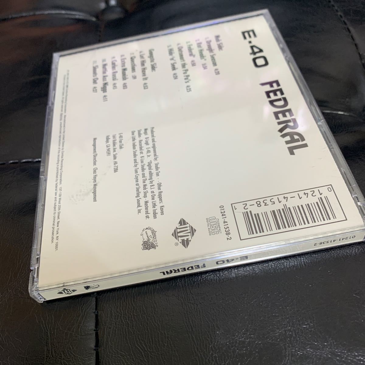 E-40 FEDERAL HIPHOP CD _画像2