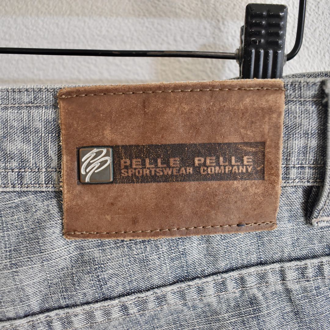 90's PELLE PELLE hong kong half jeansW36_画像3