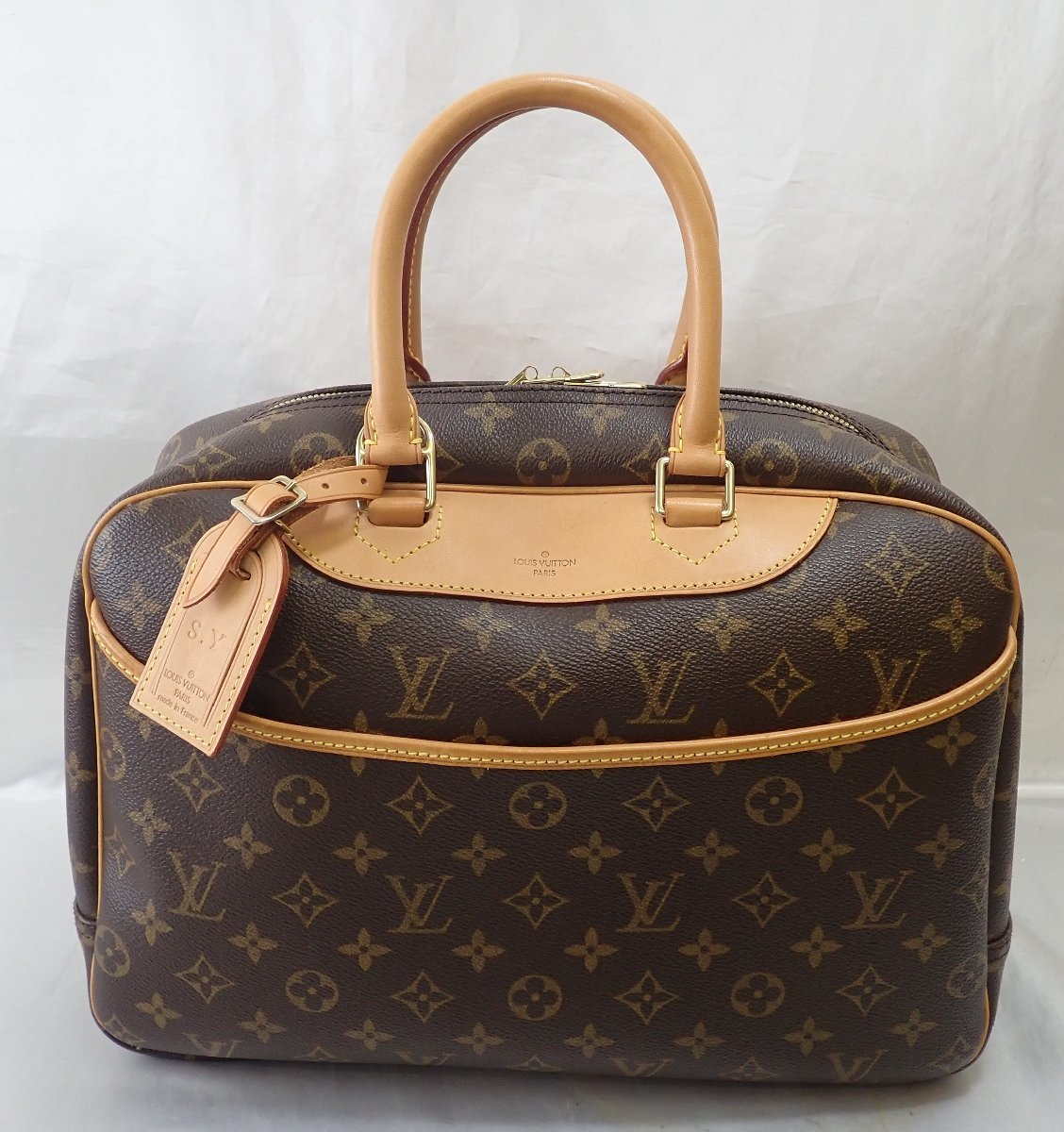 ◎ LOUIS VUITTON ルイ・ヴィトン M47270 ドーヴィル ボーリング ヴァニティ ハンドバッグ モノグラム_画像2