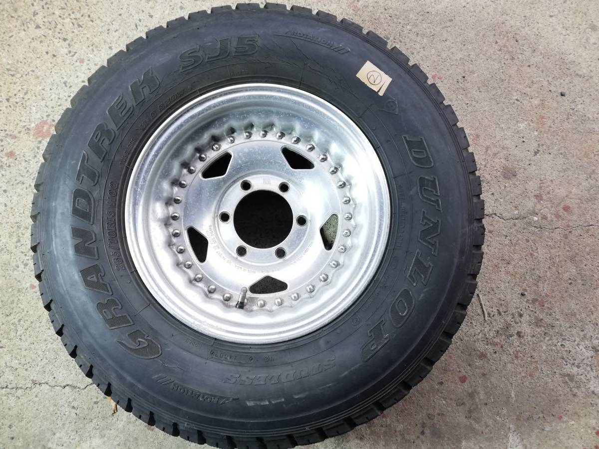 CENTER LINE combo 2 Pajero (V46) 7 about -15 6 hole one way 10 kilo . free shipping ( nationwide free shipping is not therefore please note ) or pickup 