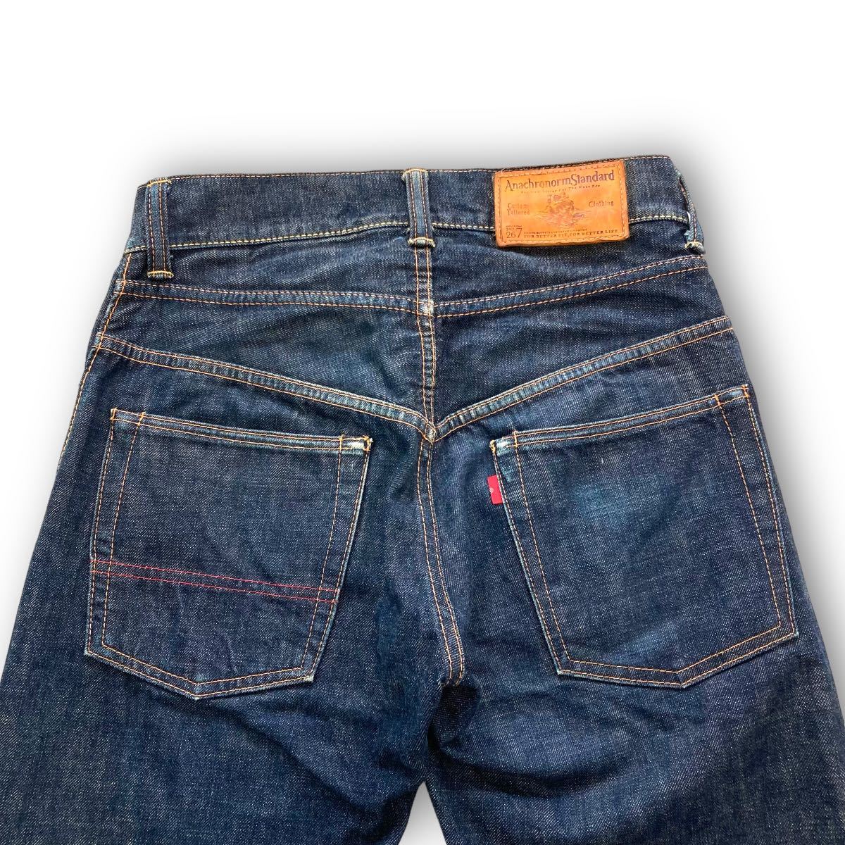 ANACHRONORM】(267) アナクロノーム 赤耳デニムパンツ ジーンズ ANACHRONORM】(267) アナクロノーム 赤耳デニムパンツ ジーンズ
