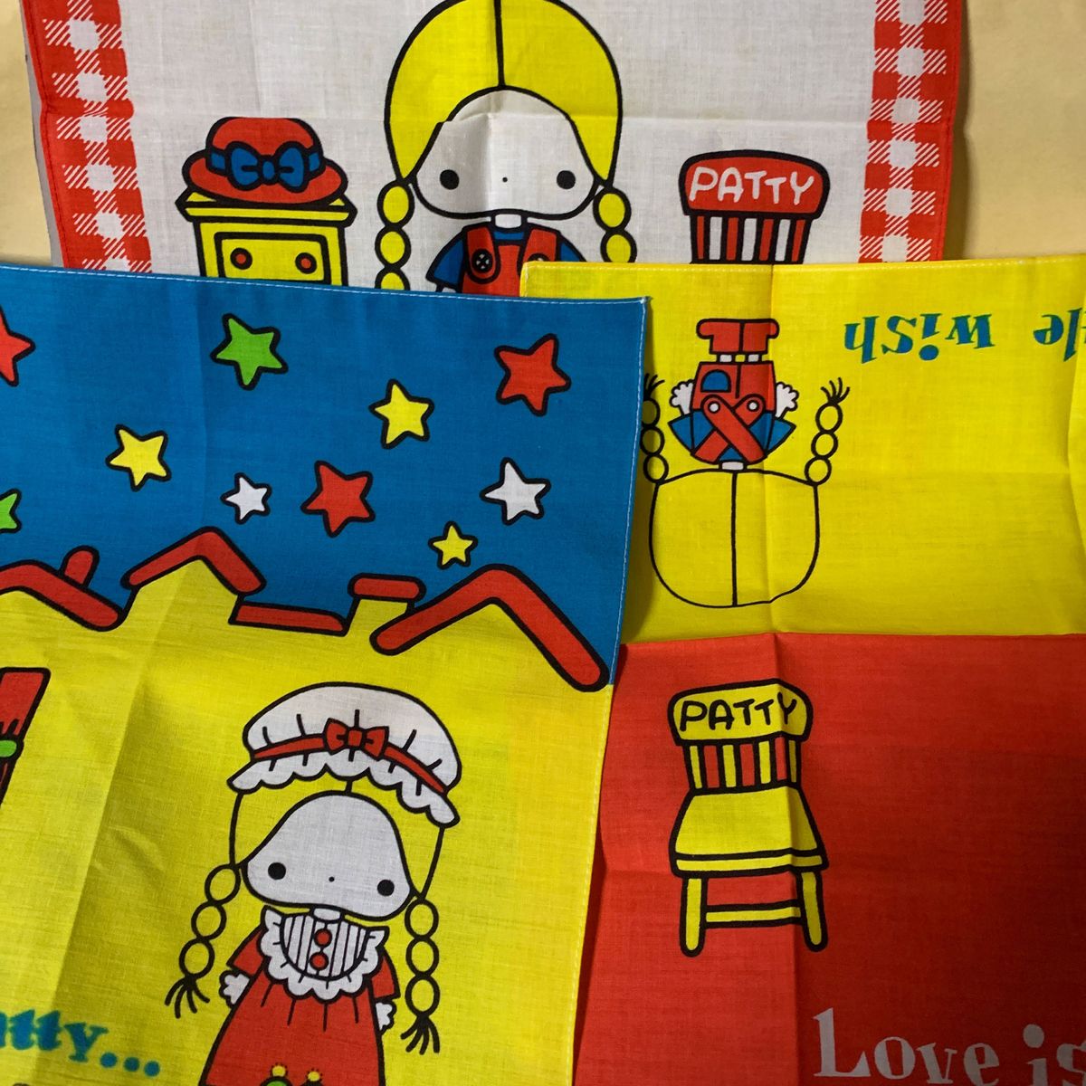 レア 未使用 サンリオ パティ&ジミー パティ単独 ハンカチ レア 未使用 サンリオ パティ&ジミー パティ単独 ハンカチ