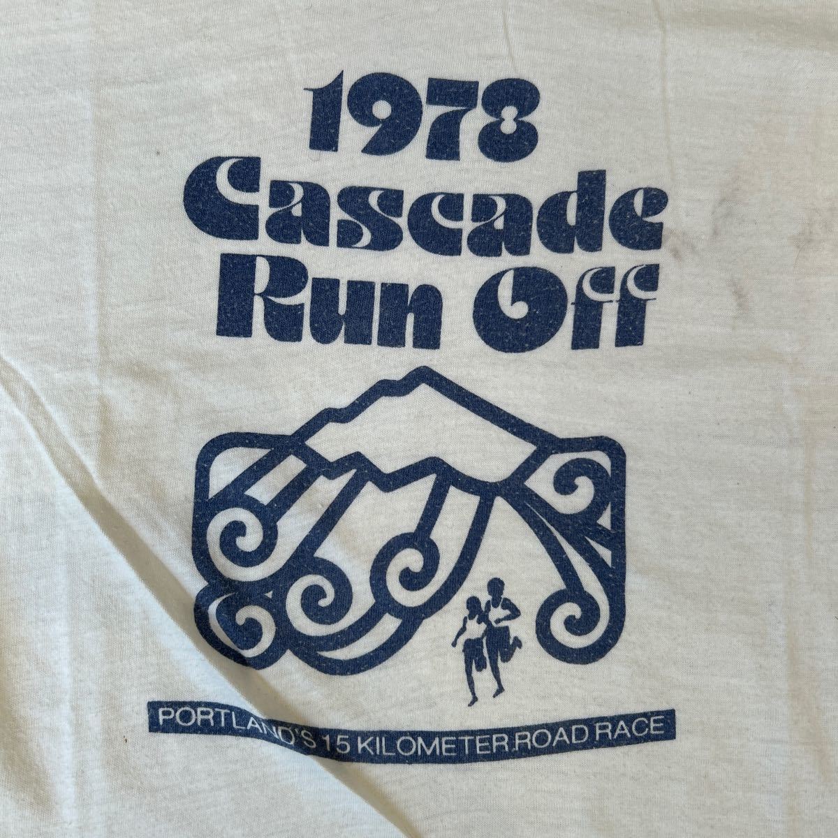 1978　Cascade Run Off イベントTシャツ　ナイキ　NIKE　社外タグ　ビンテージ　ヴィンテージ　70's　80’s　90's_画像1