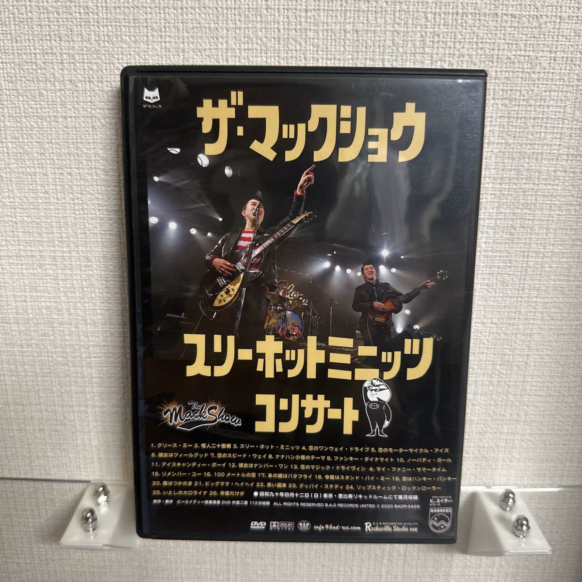 ザ・マックショウ　スリーホットミニッツ・コンサート DVD_画像3