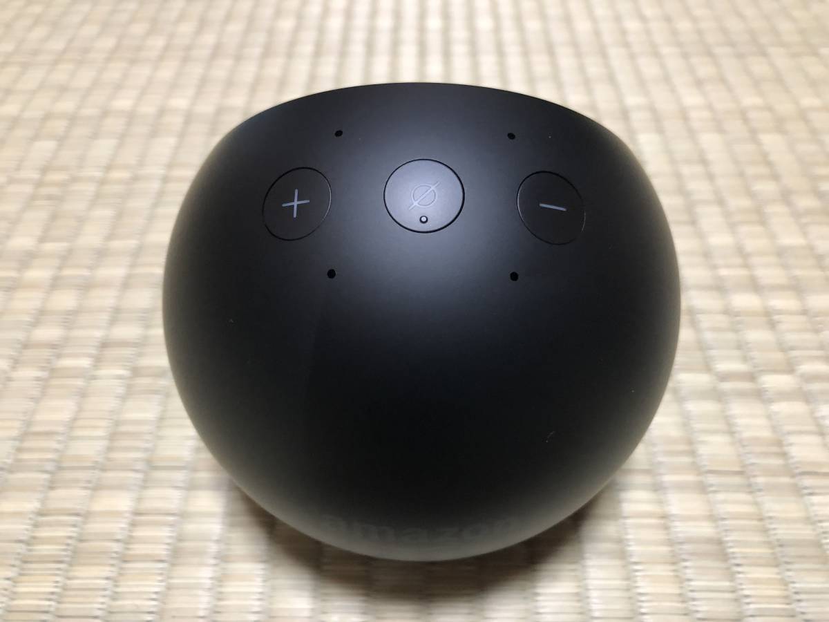  原文:【中古美品】Amazon Echo Spot (エコースポット) - スクリーン付きスマートスピーカー with Alexa、ブラック