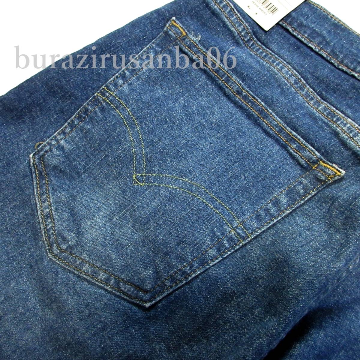 W36 未使用 リーバイス Levi's 510 SKINNY スキニー デニムパンツ ジーンズ 縦落ち 程よいストレッチ メンズ 美脚効果抜群 05510-1082_画像5