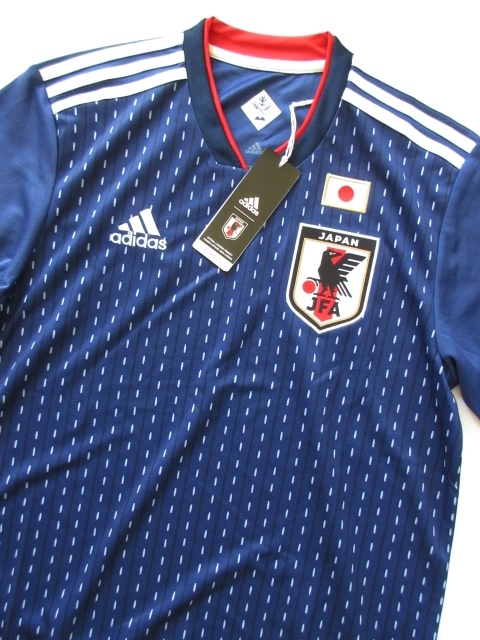 メンズ XO 未使用 adidasアディダス サッカー日本代表 ホーム レプリカ ユニフォーム 定価9889円 FIFAワールドカップ 2018ロシア大会モデル_画像3