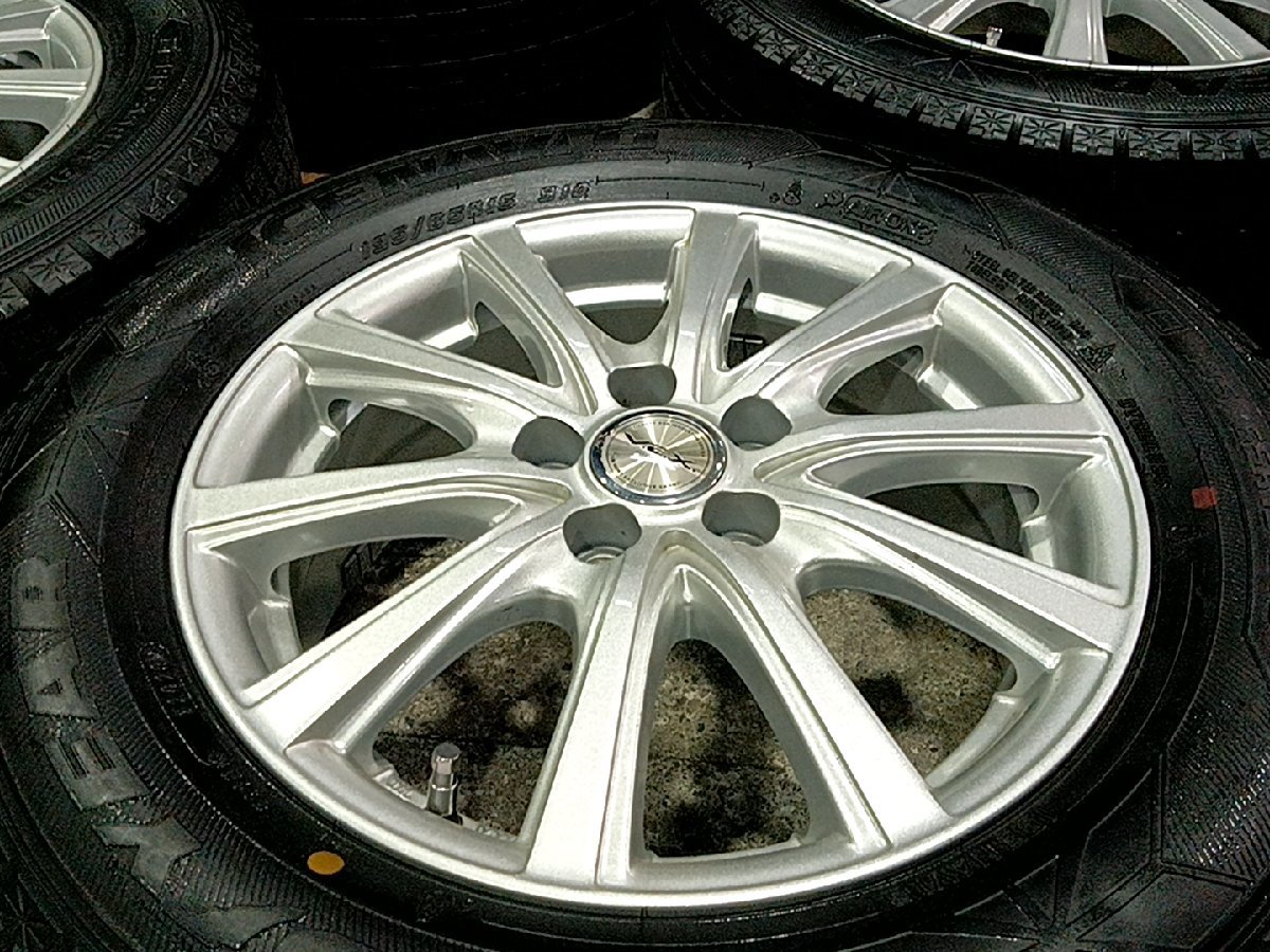 中古スタッドレスセット★VEX1P10S★アイスナビ6★195/65R15★30プリウス/ウィッシュ等　4本セット_画像3