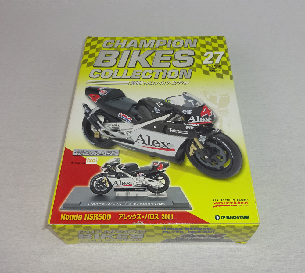 Honda NSR500 Alex Barros 2001 1:24 Scale Die-cast  Model Motorcycle 