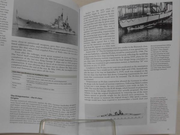 洋書 第二次大戦未成戦艦 モンタナ級,ライオン級,H級,超大和型,ソビエツキー・ソユーズ OSPREY MILITARY NEW VANGURD 314 [1]D0749_画像5