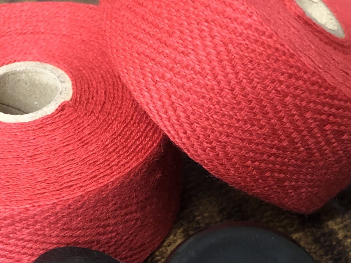  free shipping *ViVA* cotton bar tape * Land na- and so on * red red 
