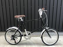  new car rose si*20 -inch (406) mini bicycle small wheel bike frame & Fork black 430 [ab7]