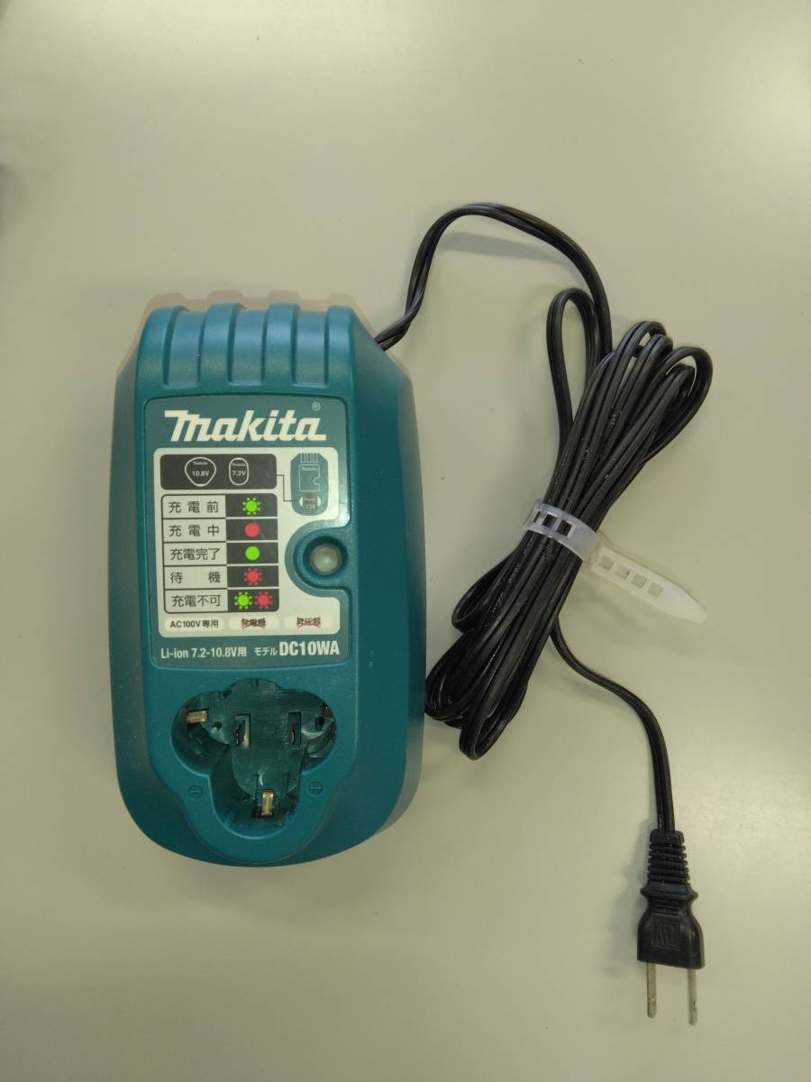 makita マキタ 充電器 DC10WA 10.8V(BL1013)/7.2V(BL7010)用②_画像3
