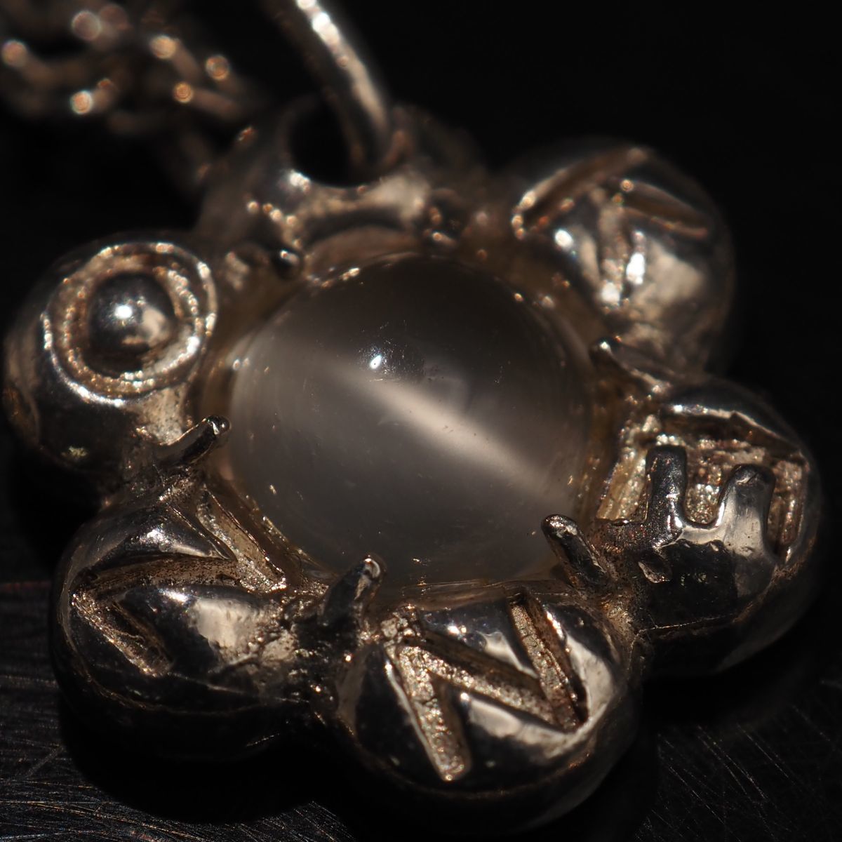 H847 KENZO ケンゾー キャッツアイストーン SILVER925 STERLING H847 KENZO ケンゾー キャッツアイストーン SILVER925 STERLING