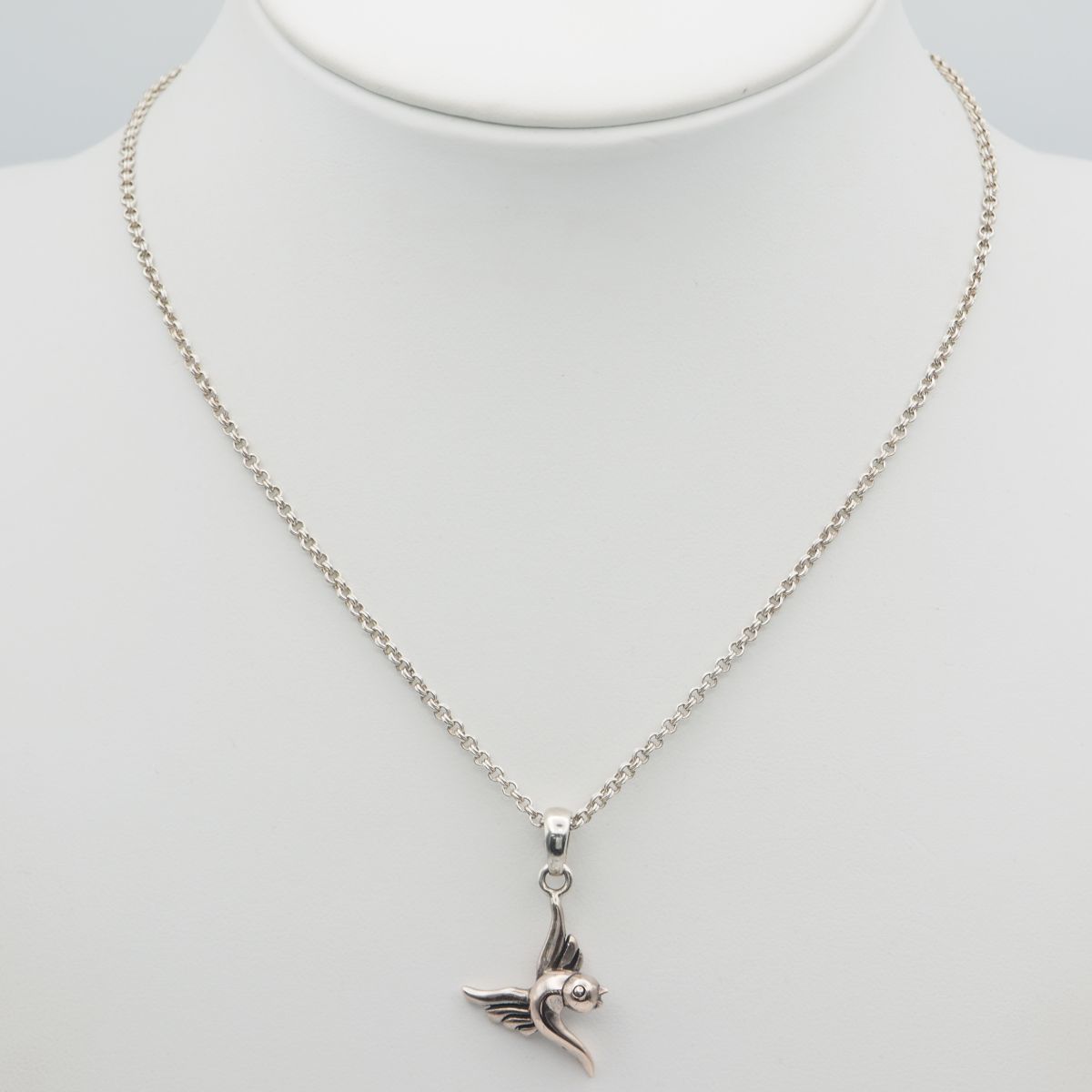 J673 かすう工房 925刻印 ペンダント ネックレス 鳥 バード J673 かすう工房 925刻印 ペンダント ネックレス 鳥 バード