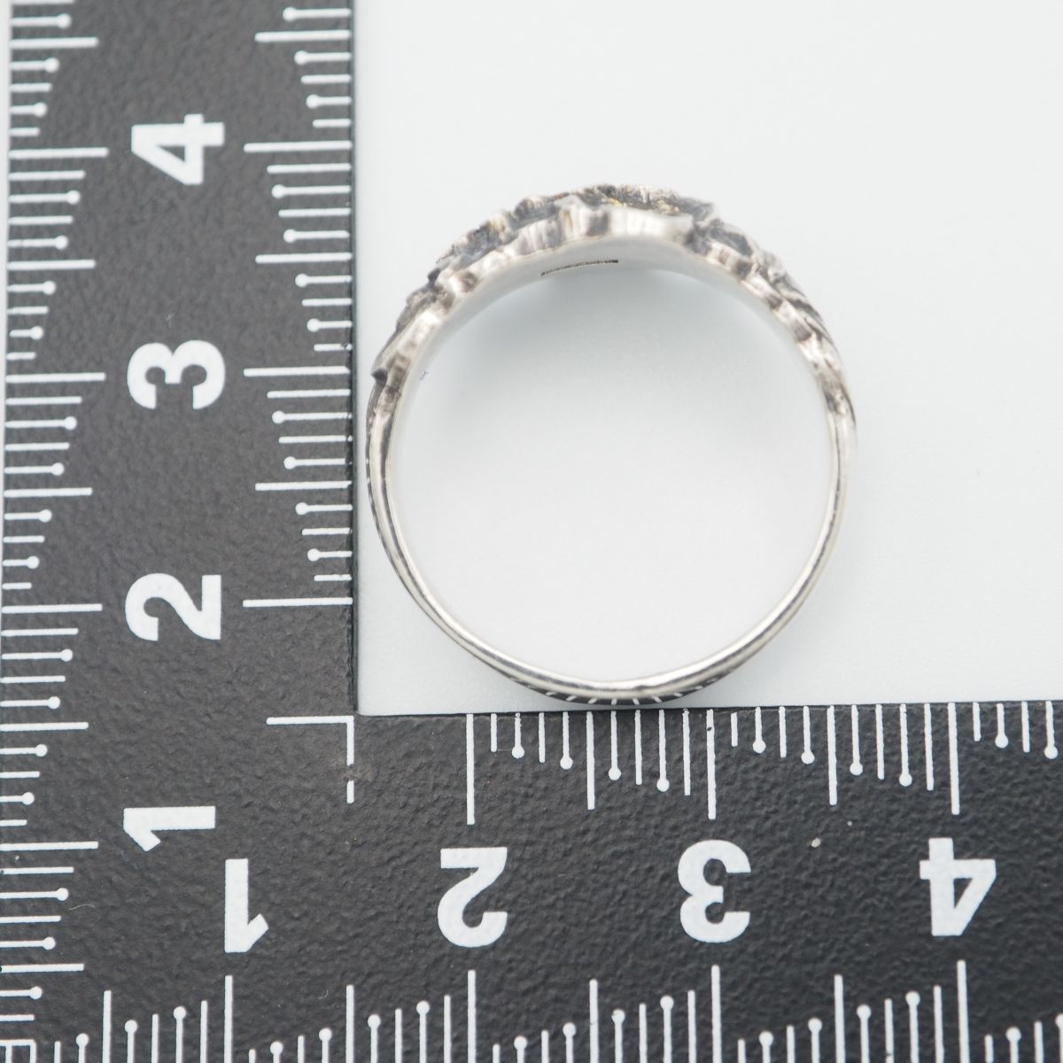 K127 ヴィンテージ SILVER刻印 リング 花 フラワー 彫刻 K127 ヴィンテージ SILVER刻印 リング 花 フラワー 彫刻
