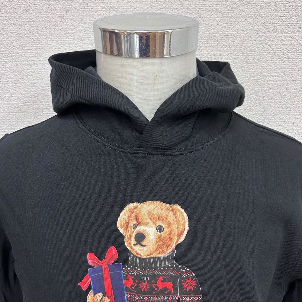  новый товар Polo Ralph Lauren Bear Parker черный boys XL размер 