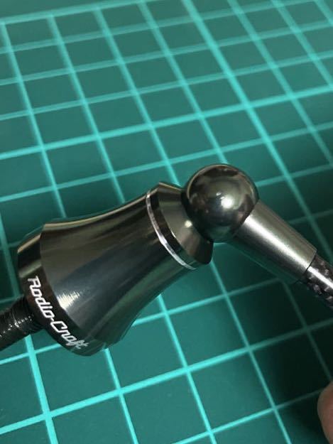 ロデオクラフト　カーボンハンドル　rodio craft RC SS carbon handle リバイブ　ファンネル　revive funnel shimano シマノ38.5mm_画像3