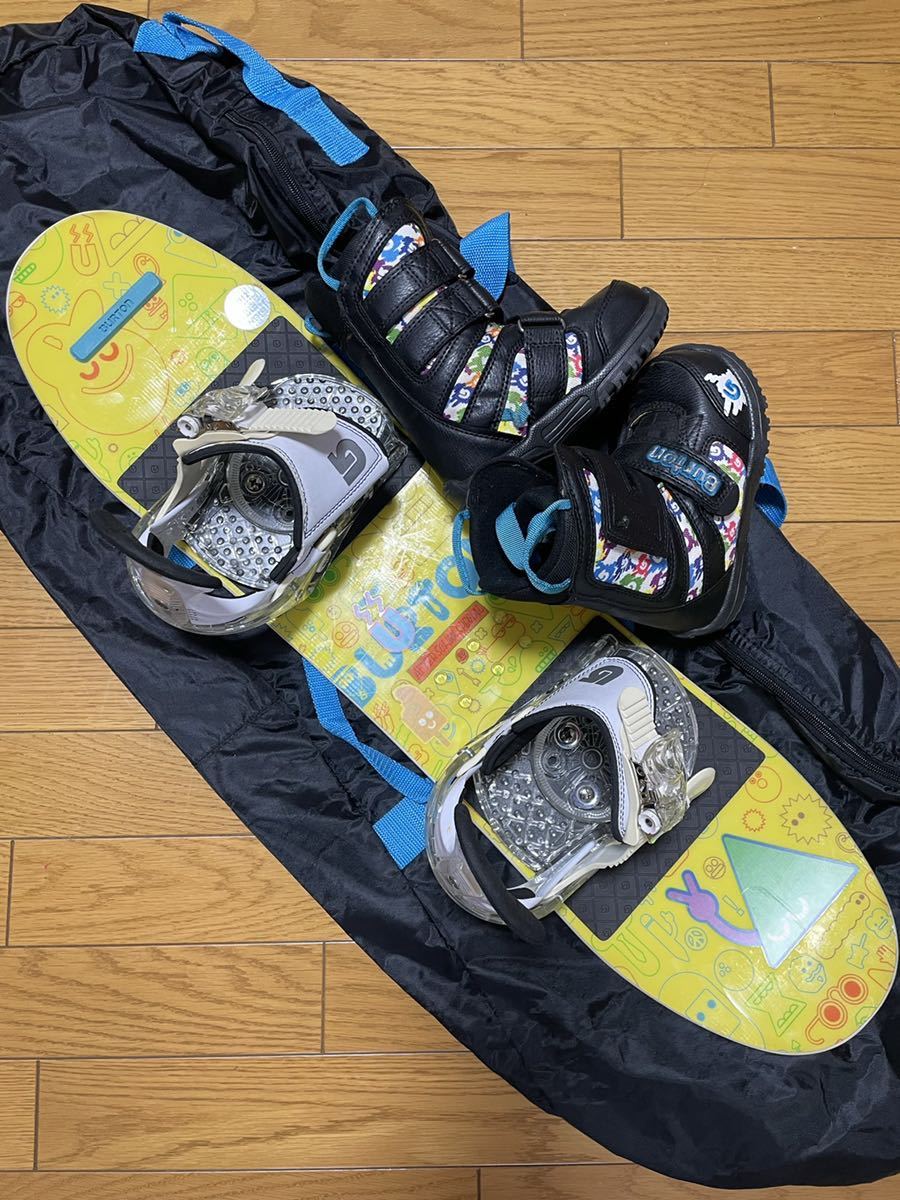 BURTON スノーボード ブーツ セット 80cm ブーツ17.5cm KIDS GROM キッズグロム バートン_画像7