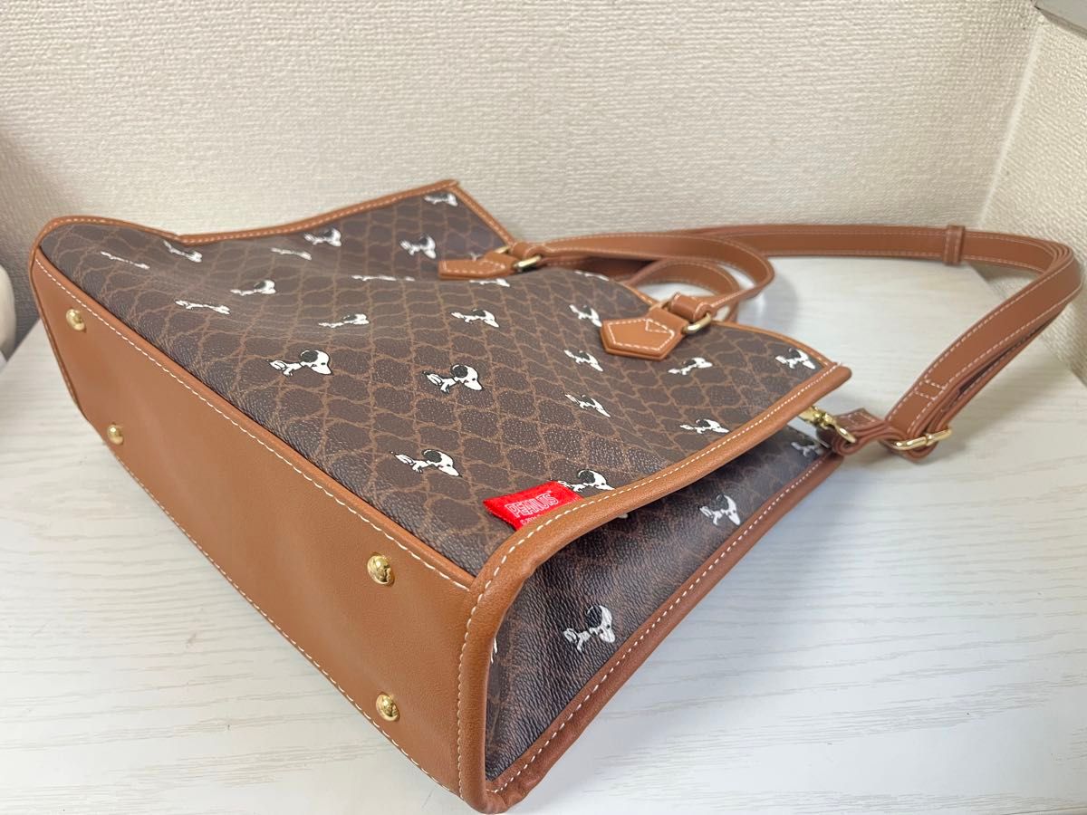 美品 70周年記念オールドスヌーピーバッグ&レスポートサック 美品 70周年記念オールドスヌーピーバッグ&レスポートサック