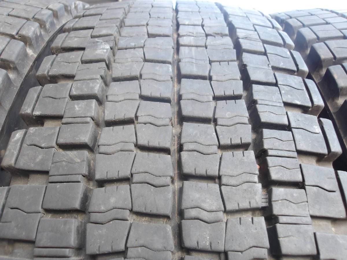 L188-3 225/80R17.5 冬6本セット スタッドレス LT 123/122L 225/80-17.5 225-80-17.5 ダンロップ デクテス SP001 チューブレス_画像5