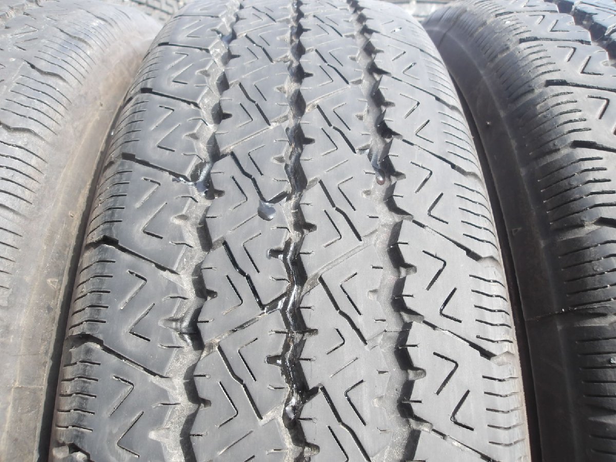 L419-3 205/70R17.5 夏6本セット サマータイヤ LT 115/113L 205/70-17.5 205-70-17.5 ブリヂストン ブイスチール RIB 265 チューブレス_画像5