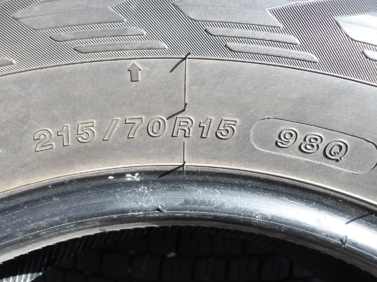 L452p-4 送料無料 215/70R15 冬4本セット スタッドレス 215/70-15 215-70-15 ヨコハマ アイスガード G075 エクストレイル グランビア_画像6