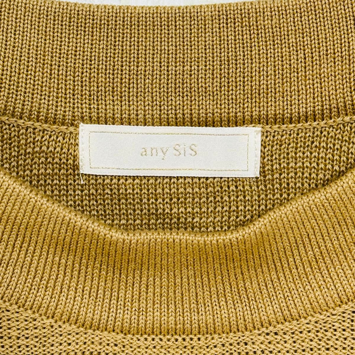 エニィスィス　レディース　長袖　薄手　ニット　セーター　サイズ2