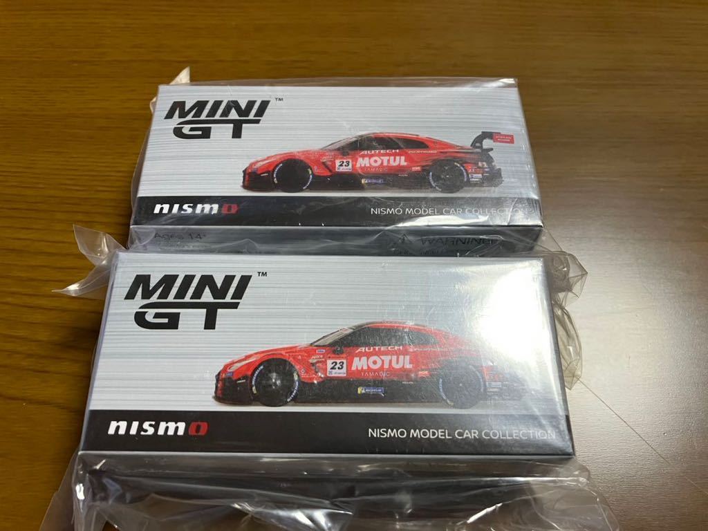 2台セット　ニスモフェスティバル限定　特注MOTUL AUTECH GT-R MINI GT