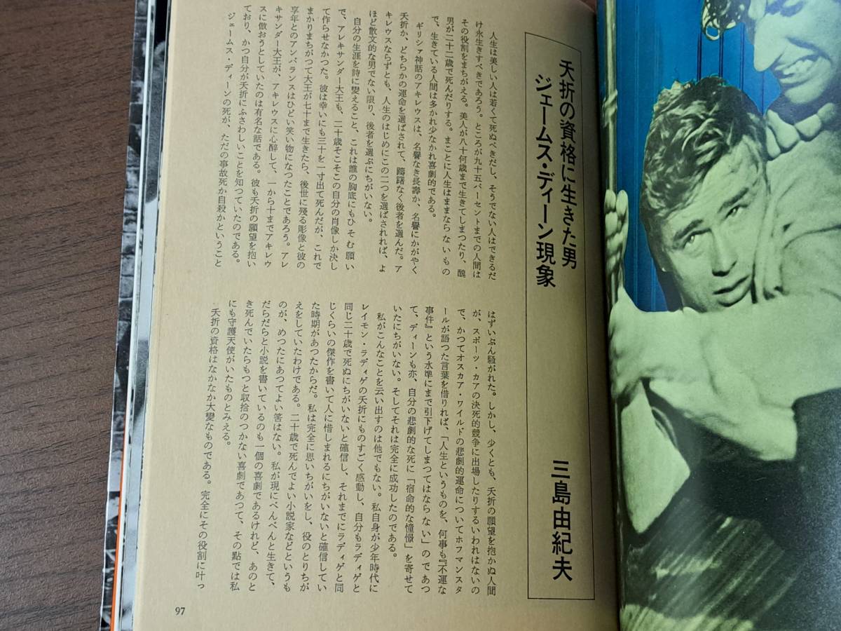 ★芳賀書店シネアルバム７　ジェームス・ディ－ン かぎりなき青春の讃歌★三島由紀夫、石原慎太郎★1972年第1刷★状態良_画像7