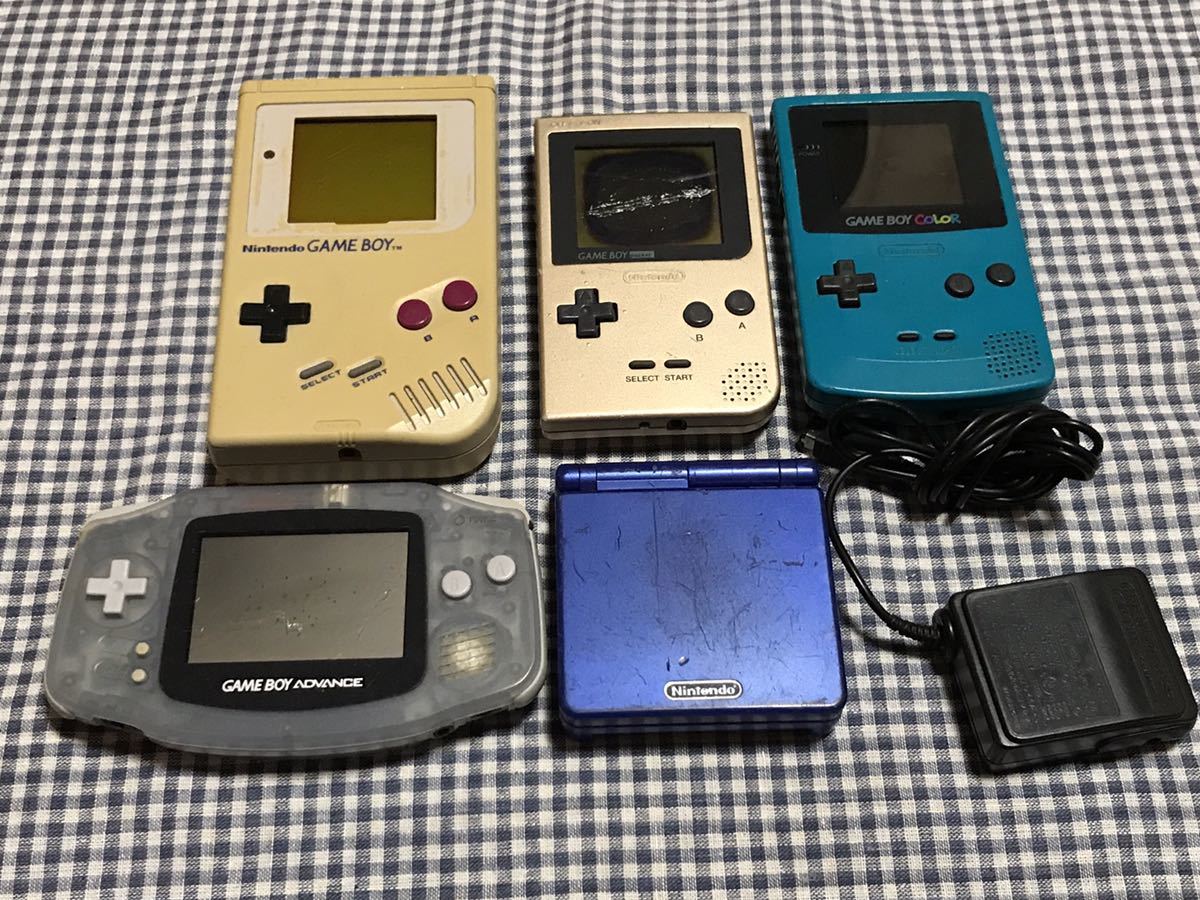 即決 送料込み 初代ゲームボーイ DMG-01 ポケット MGB-001 カラー CGB-001 アドバンス AGB-001 SP AGS-001 まとめ 任天堂 ニンテンドー 即決 送料込み 初代ゲームボーイ DMG-01 ポケット MGB-001 カラー CGB-001 アドバンス AGB-001 SP AGS-001 まとめ 任天堂 ニンテンドー