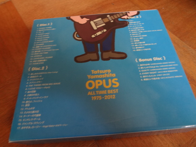 送料無料■ 山下達郎 OPUS ALL TIME BEST 1975-2012（初回限定盤）4枚組 ベストアルバム 　　クリスマスイブ　クリスマスイヴ_画像3