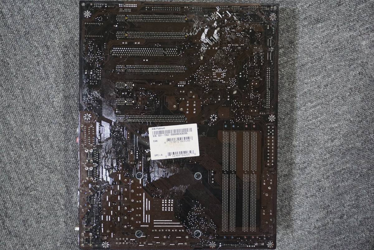 MSI X48 Platinum ATXマザーボード　LGA775 DDR3メモリー(4GB)、CPUクーラークラーマスター付き　中古品_画像7