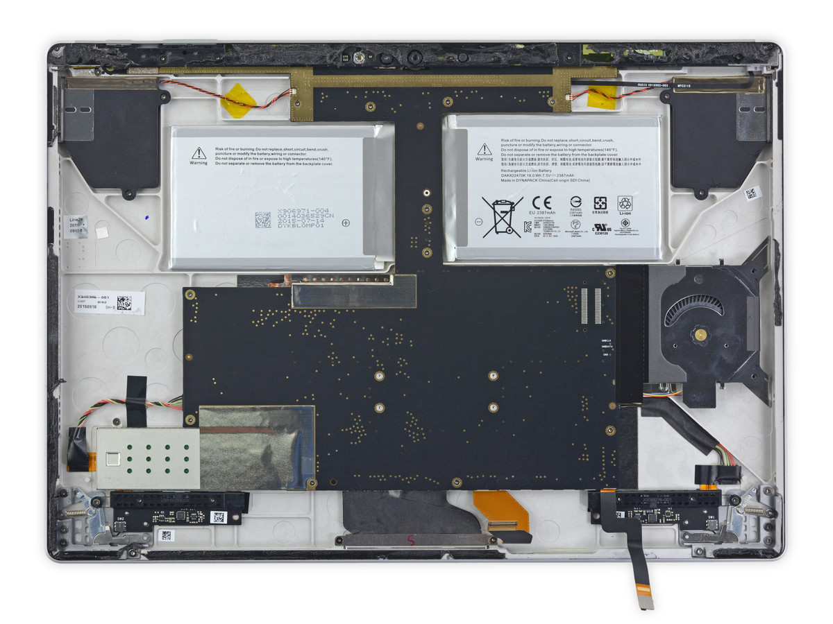 *** Surface Book1 2 3のバッテリー交換 ***