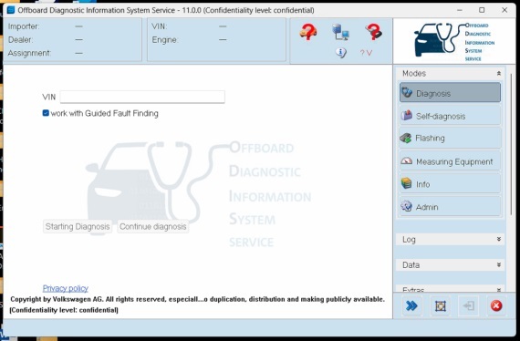 *** original vehicle diagnosis soft &VXDIAG( diagnosis machine )VW AUDI)BENZ BMW PC(Microsoft Surface Book) attaching ***