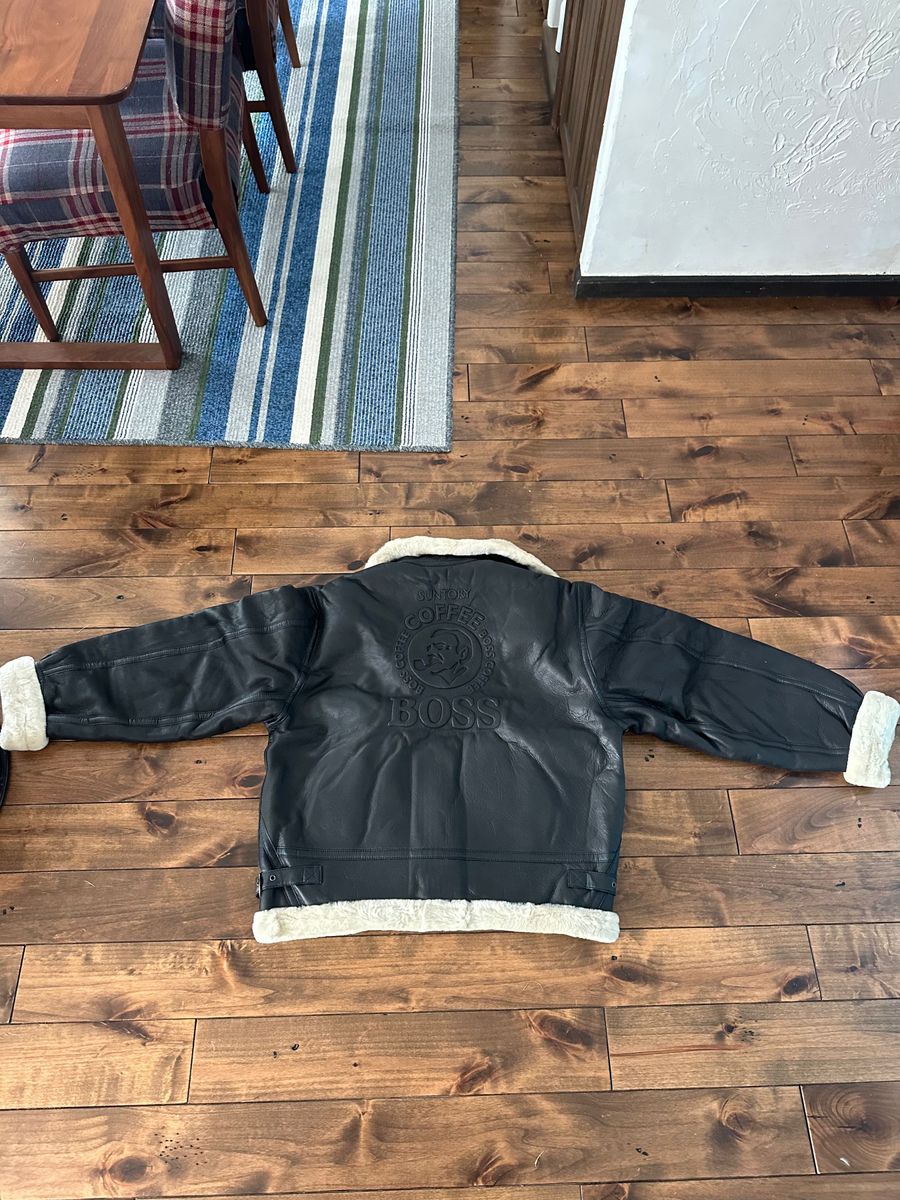 非売品 ヴィンテージ 2000年 サントリーBOSSジャン 希少Lサイズ 非売品 ヴィンテージ 2000年 サントリーBOSSジャン 希少Lサイズ