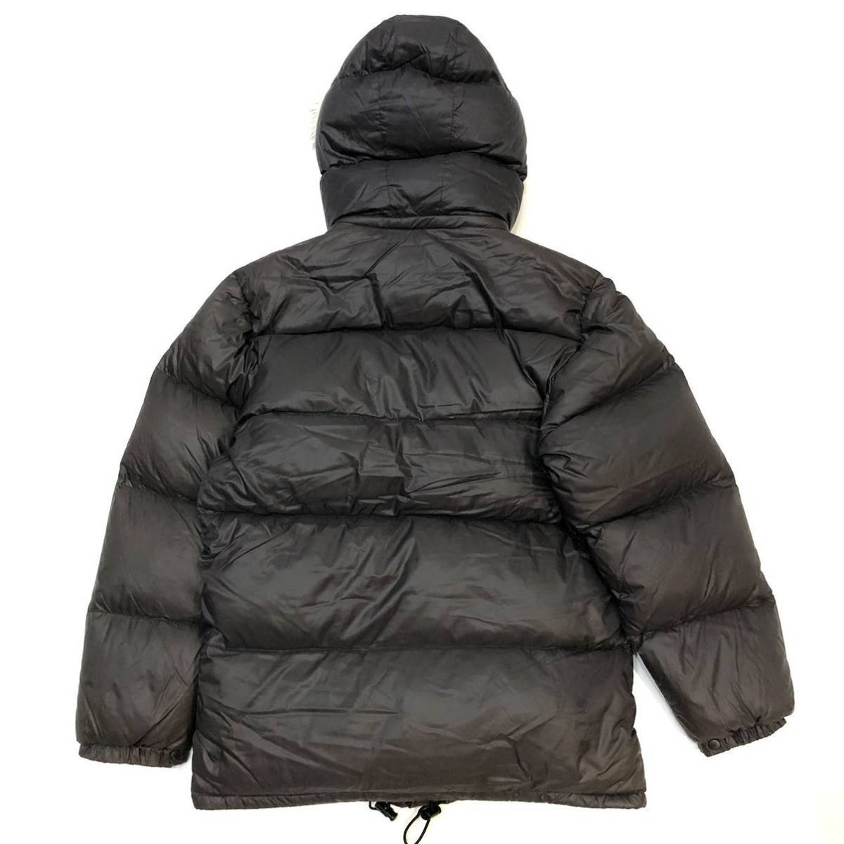 正規品 MONCLER モンクレール DOWN JACKET ジップアップ ダウンジャケット 青タグ 14 メンズ ブラウン_画像2