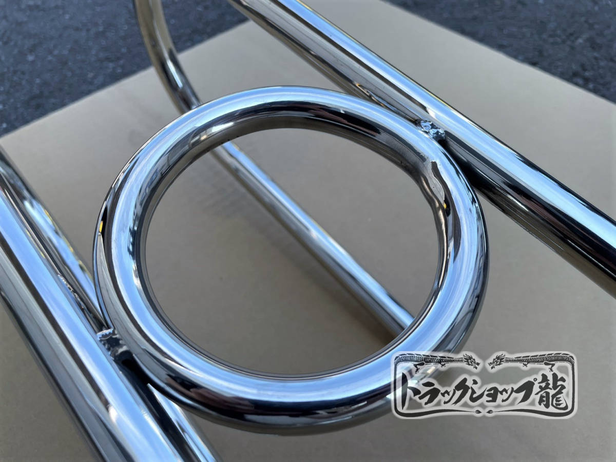  new goods immediate payment! made of stainless steel cab ..Φ12 circle pipe 1.4M ring type ladder 2 pcs set medium sized / small size retro deco truck Event S0765S