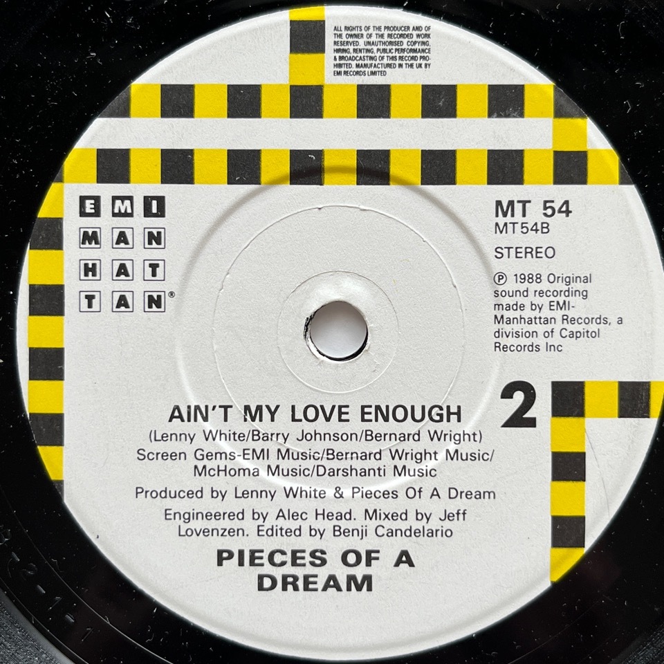 【試聴 7inch】Pieces Of A Dream / Rising To The Top 7インチ 45 muro koco フリーソウル サバービア Keni Burkeの画像4