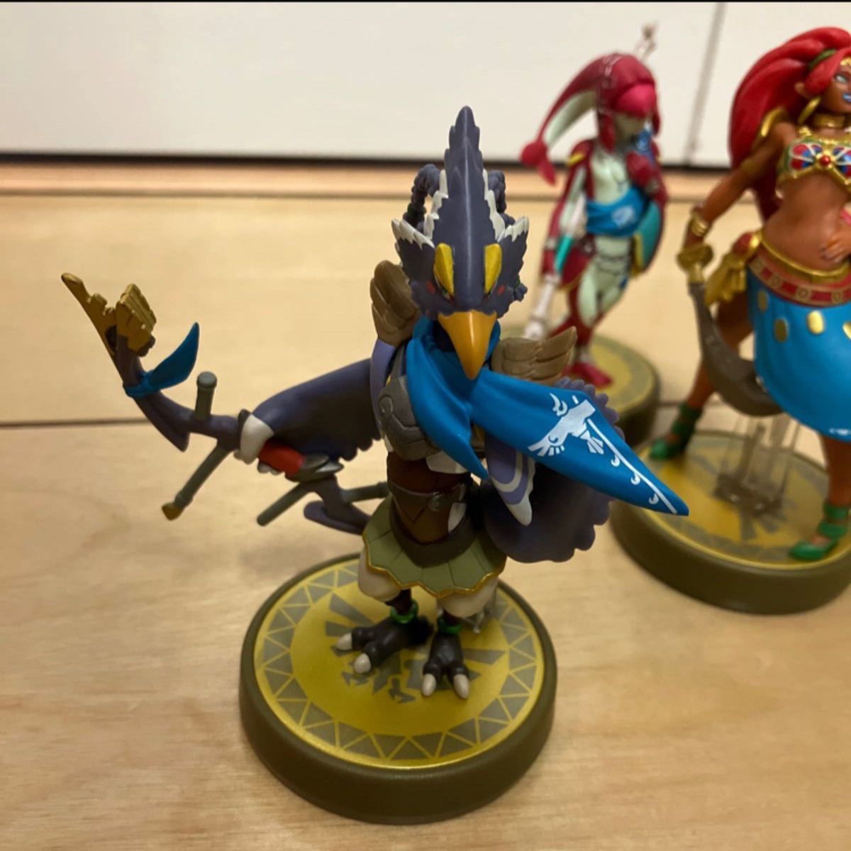 amiibo ゼルダの伝説　アーズオブザキングダム　四人の英傑　ミファー　リーバル　ダルケル　ウルボザ　ブレスオブザワイルド