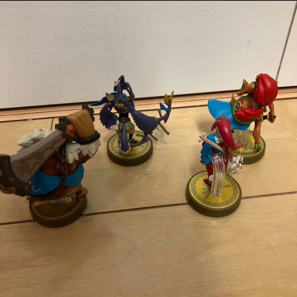 amiibo ゼルダの伝説　アーズオブザキングダム　四人の英傑　ミファー　リーバル　ダルケル　ウルボザ　ブレスオブザワイルド