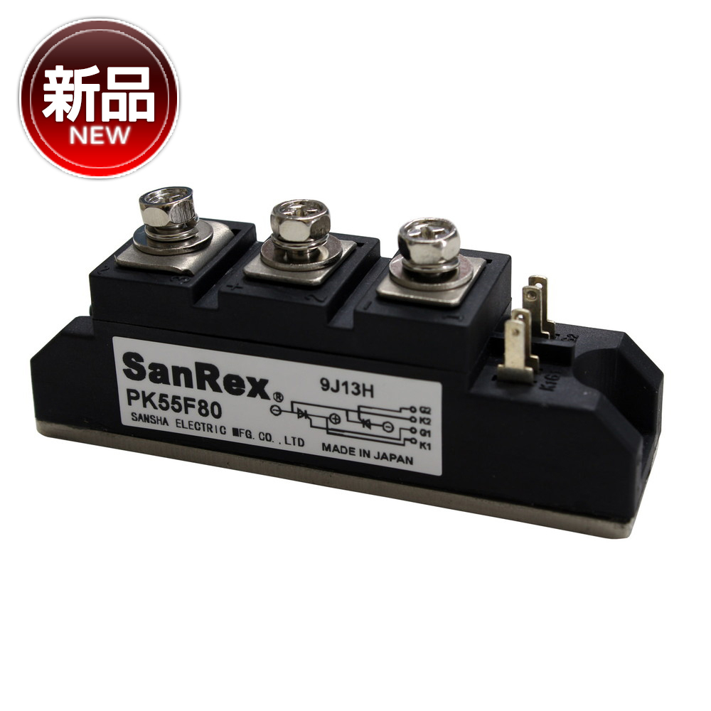 PK55F80 (1個) パワーサイリスタモジュール SanRex【新品】