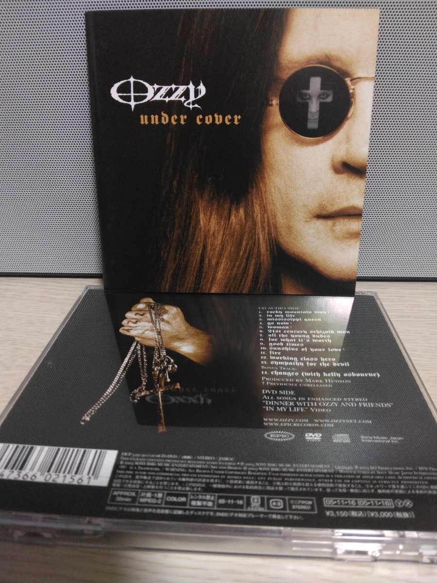 ☆OZZY OSBOURNE☆UNDER COVER【国内盤帯付】オジー・オズボーン 初回限定 CD+DVD_画像1