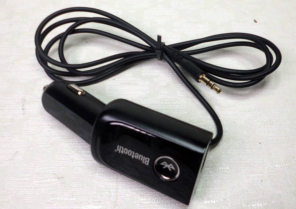 ★即決! kashimura カシムラ KD-166 Bluetooth USB1ポート AUX出力 シガーソケット ★正常動作品★_画像1